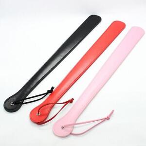 48CM PU Leather Paddle ,Riding Crop Horsewhips Bat Spikes/