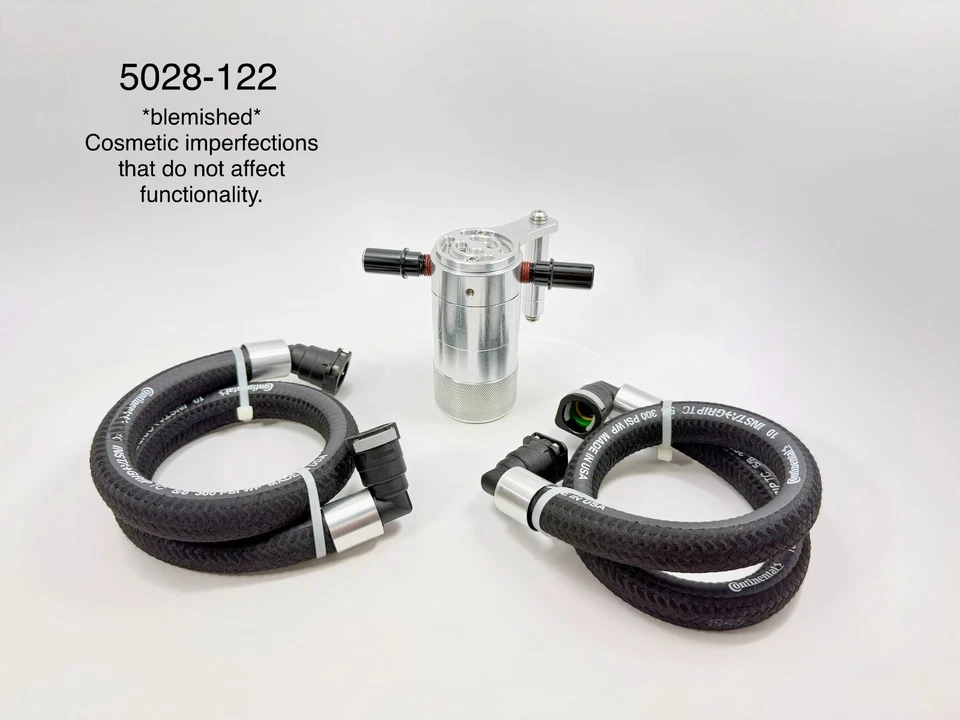 UPR Plug n Play Catch Can Kit 适用于 11-21 F150 2.7 3.5 5.0 Ecoboost 油分离器 — 第 1/1 张图片