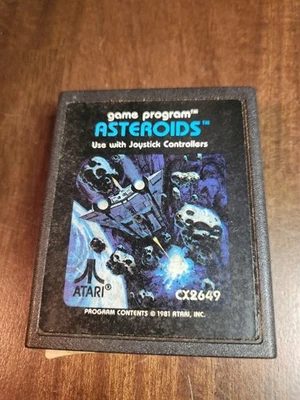 Atari 2600 – Asteroids (Atari, 1981) – Loose Cartridge - Image 1 of 2