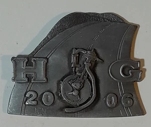 Harley Davidson Hog 2006 Targa Apprezzamento Proprietari Senza Supporto - Foto 1 di 2