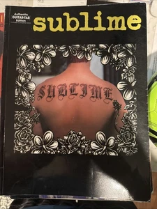 1996 Sublime Authentic Edition Guitar Tab Sheet Music Recorderd Songbook W Solos - Picture 1 of 2