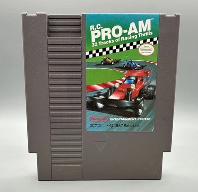 R.C. Pro-Am NES - Nintendo Vintage  NES (Tested & Working) Cartridge Only - Image 1 of 4