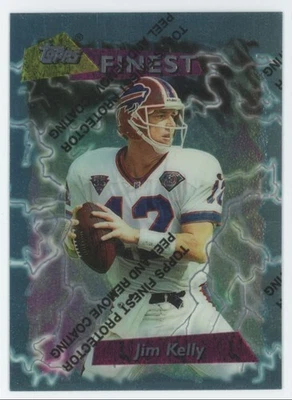 1995 Topps Finest Jim Kelly Buffalo Bills #273 C23 - Image 1 of 2