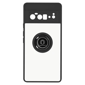 Coque Google Pixel 6 Pro Bi-matière Bague Métallique Support Vidéo noir - Photo 1 sur 6