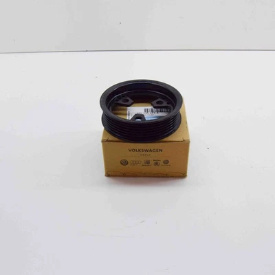 VW TRANSPORTER VI T6 Power Steering Pump V-Belt Pulley 04L145255A NEW GENUINE - Image 1 of 4