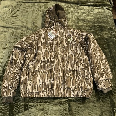 DRAKE Throwback 80 Sport 3-in-1 Jacket (DW0016) Mossy Oak Bottomland Size XL - Image 1 of 4