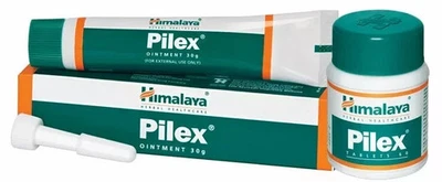喜马拉雅 Pilex Forte 软膏 (30 克) + 喜马拉雅 Pilex 60 片 免运费 — 第 1/4 张图片