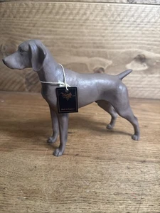 Nordlicht seltene Stehleuchte Weimaraner Hund Figur 1987 - Bild 1 von 6