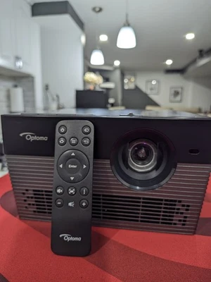 Optoma UHL55 HDR XPR UHD 4K 1500-Lumen DLP LED Home Theater Projector - Image 1 of 4