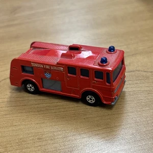 Matchbox Merryweather Fire 35 England 1969 London Fire Service Loose No Ladder - Picture 1 of 4