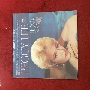 Peggy Lee If You Go Vinyl LP Capitol 1986 Reissue Jazz Pop Vocal Lounge - Picture 1 of 4