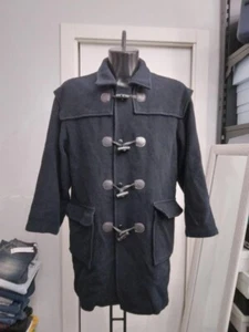 PAUL & SHARK Montgomery in pura lana usato uomo man Tg L blu notte XYC503L - Foto 1 di 6