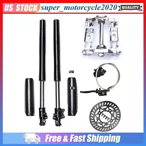 45mm 48mm Front Fork Triple Tree Clamp Assembly For 110 125 150cc Dirt Pit Bike - Foto 1 di 22
