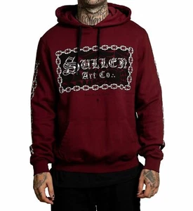 Sullen Art Collective Chain Gang Spider Webs Tattoos Pullover Hoodie SCM3279 - Bild 1 von 4