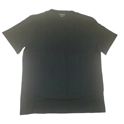 Camiseta Amazon Essentials Negra Ajustada Manga Corta Cuello Redondo Algodón Talla XL  Foto 1 de 4