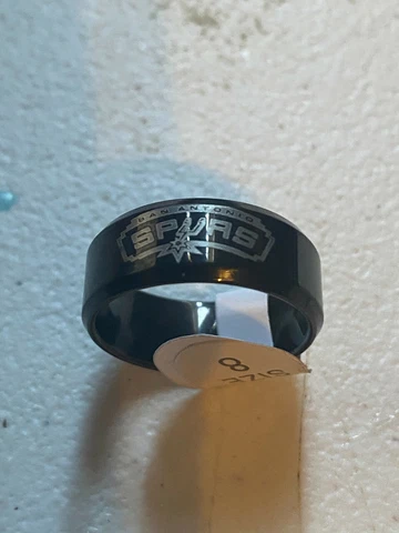 San Antonio Spurs titanium ring size 8 Cover