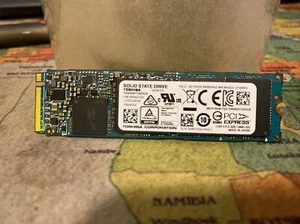 Toshiba SSD KXG6AZNV1T02 NVMe 1TB M.2 SSD 93%-96% Life - 1 Year Warranty - Picture 1 of 2