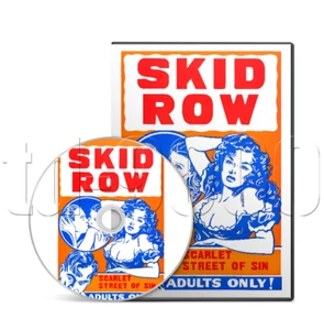 Skid Row (aka. Confessions of a Vice Baron) (1943) Adventure Crime Movie on DVD - Imagen 1 de 2
