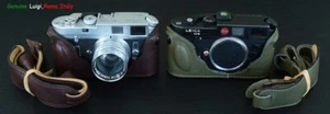 LUIGI NEW BASIC PLUS CASE,BUMP MODEL+STRAP for LEICA M6-MP-M2-M3-M4-M7,M-A,DHL - Picture 1 of 9
