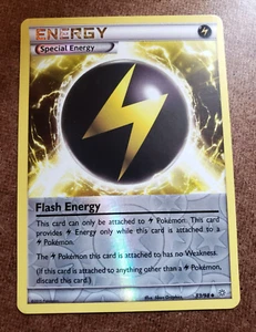 Pokemon TCG FLASH ENERGY 83/98 XY Ancient Origins 2015 AOR HOLO inverso poco común - Imagen 1 de 12