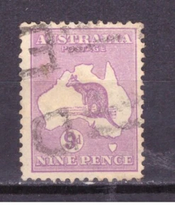 FRANCOBOLLI Colonie Inglesi Australia 1929-30 9 p. Canguro YV61 ° - Photo 1 sur 1