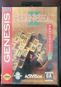 Shanghai II: Dragon's Eye (Sega Genesis System, 1994) Original & Komplett! - Bild 1 von 12