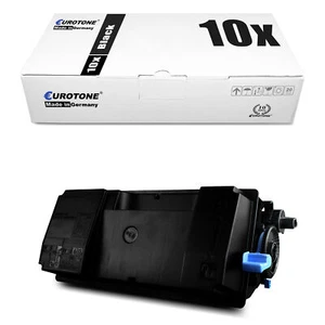 10x Toner pour Kyocera pour 2100 4100 4200 4300 D DN, 1T02MS0NL0 TK3100 NOIR - Photo 1/5
