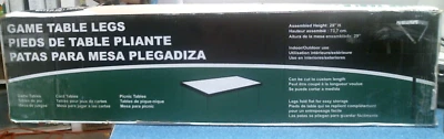 Patas de mesa metálicas plegables Waddell 29" H. (GTL29) FS Foto 1 de 4