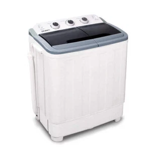 Devanti 5KG Mini Portable Washing Machine - White - Picture 1 of 7