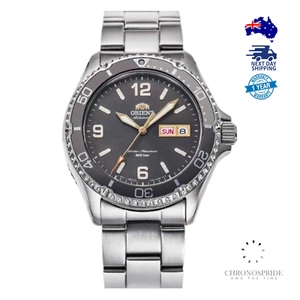 Orient Grey Mako III Kamasu RA-AA0819N19B Sapphire Automatic Mens Watch - Foto 1 di 5