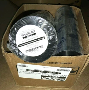 Printronix Wide Spectrum Wax Ribbon (8.66"x1476') 4 pack 175391-007 ✅❤️️ Sealed! - Picture 1 of 2