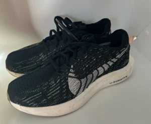 womens size 9.5 Nike Pegasus Turbo Next Nature Low Black Noise white sneaker run - Picture 1 of 6