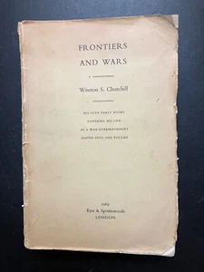 Churchill, Winston S. Frontiers and Wars, PROOF COPY  Eyre & Spottiswoode 1962 - Bild 1 von 8