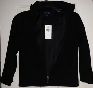 NWT POLO RALPH LAUREN BOYS BLACK HOODED HOODIE JACKET SIZE 4 $79.50 - Picture 1 of 2