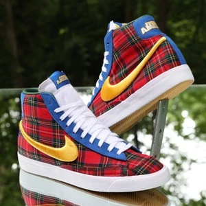Nike Blazer Mid 77 Coming to America Herren Größe 10 Rot Custom CW3044-600 - Bild 1 von 13