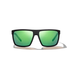 BAJIO Toads Black Matte | Green Mirror Glass Sunglasses - Picture 1 of 3