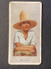 Children Of All Nations #26 Mexico Tobacco Card