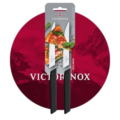 Victorinox Cuchillo para carne negro Ultimate Swiss Cutlery Knife x 2 - AP6.9003.12WB Foto 1 de 3