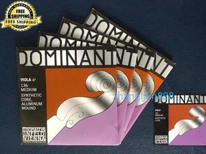 Full Set Thomastik Dominant 141 Viola Strings Medium Size 4/4 Made in Austria - Picture 1 of 2