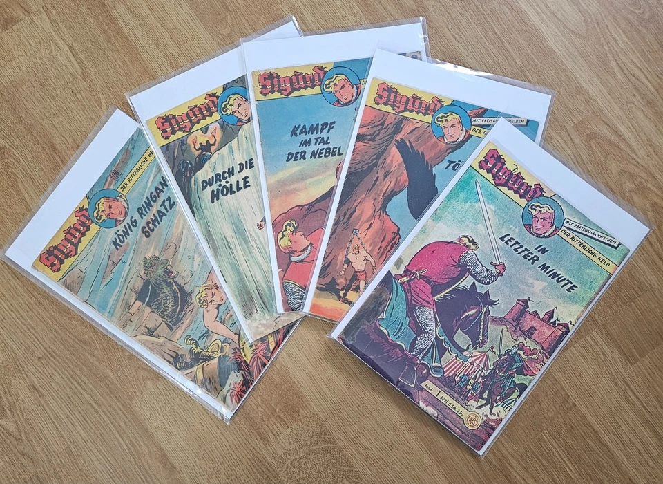 SIGURD Großband ☆Original Lehning☆ = AUSWAHL aus Band 1 bis 124  (Teil 1) - Bild 1 von 1