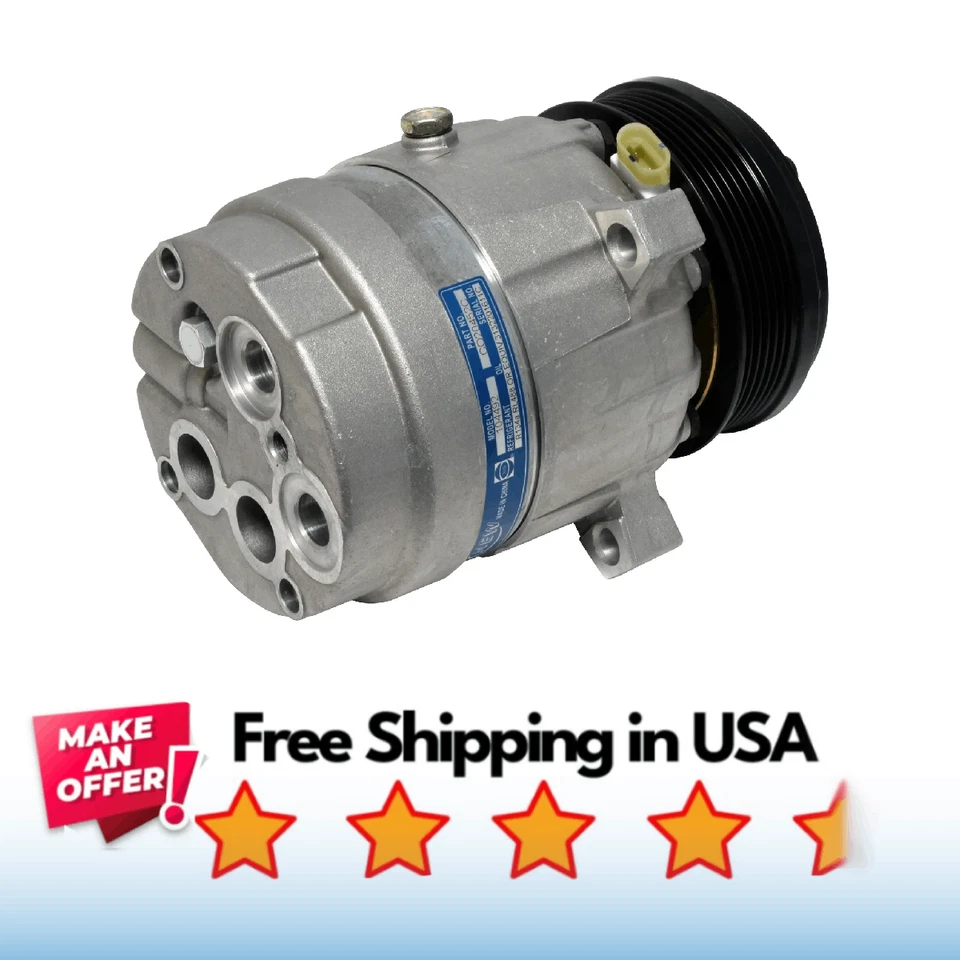 Compressor A/C Fit Chevrolet Lumina 1998-1999, Chevrolet Monte Carlo 1998-2003 - Imagem 1 de 1