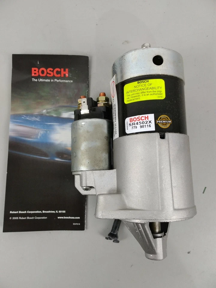 Motor De Arranque Bosch SR4502X 779 98116 Reman 88877249, 10465067, 25228 323-207 Foto 1 de 4