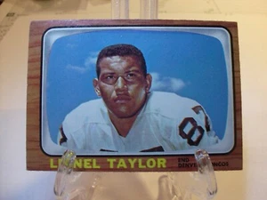 1966 Topps Football #45 - Lionel Taylor - Denver Broncos 66-013 - Bild 1 von 2