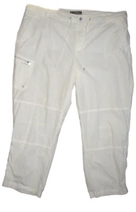 Ralph Lauren Gr. 16 weiß Cargo Utility Hose 100% Baumwolle Damen TOP ZUSTAND - Bild 1 von 9