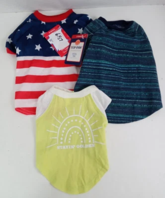 NWT Top Paw Lot of 3 Dog Shirts XS - Image 1 of 4