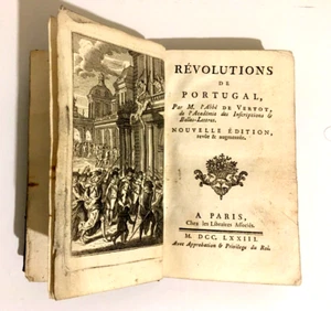 REVOLUTIONEN VON PORTUGAL - Abt von Vertot - 1773 - Bild 1 von 6