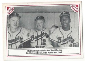 HANK AARON 1983 ASA "The Hank Aaron Story" #5 of 12 NM-MT Milwaukee Braves HOF