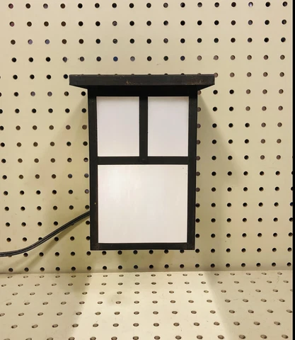 Hinkley Craftsman Tudor Bungalow Mission Wall Outdoor Sconce Porch Light Cover
