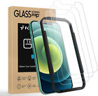 3pcs Focusor Screen Protector for iPhone 12 Pro/iPhone 12 Premium Tempered Glass