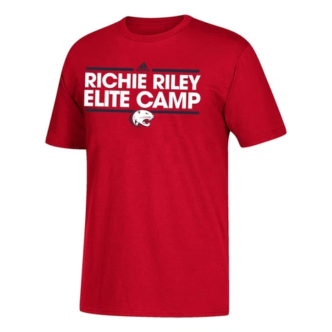 South Alabama Jaguars NCAA Adidas Dassler "Richie Riley Camp" Men's Red T-Shirt Cover